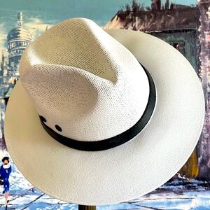 New Off-White Unisex Fedora by Equinox of Playa del Carmen